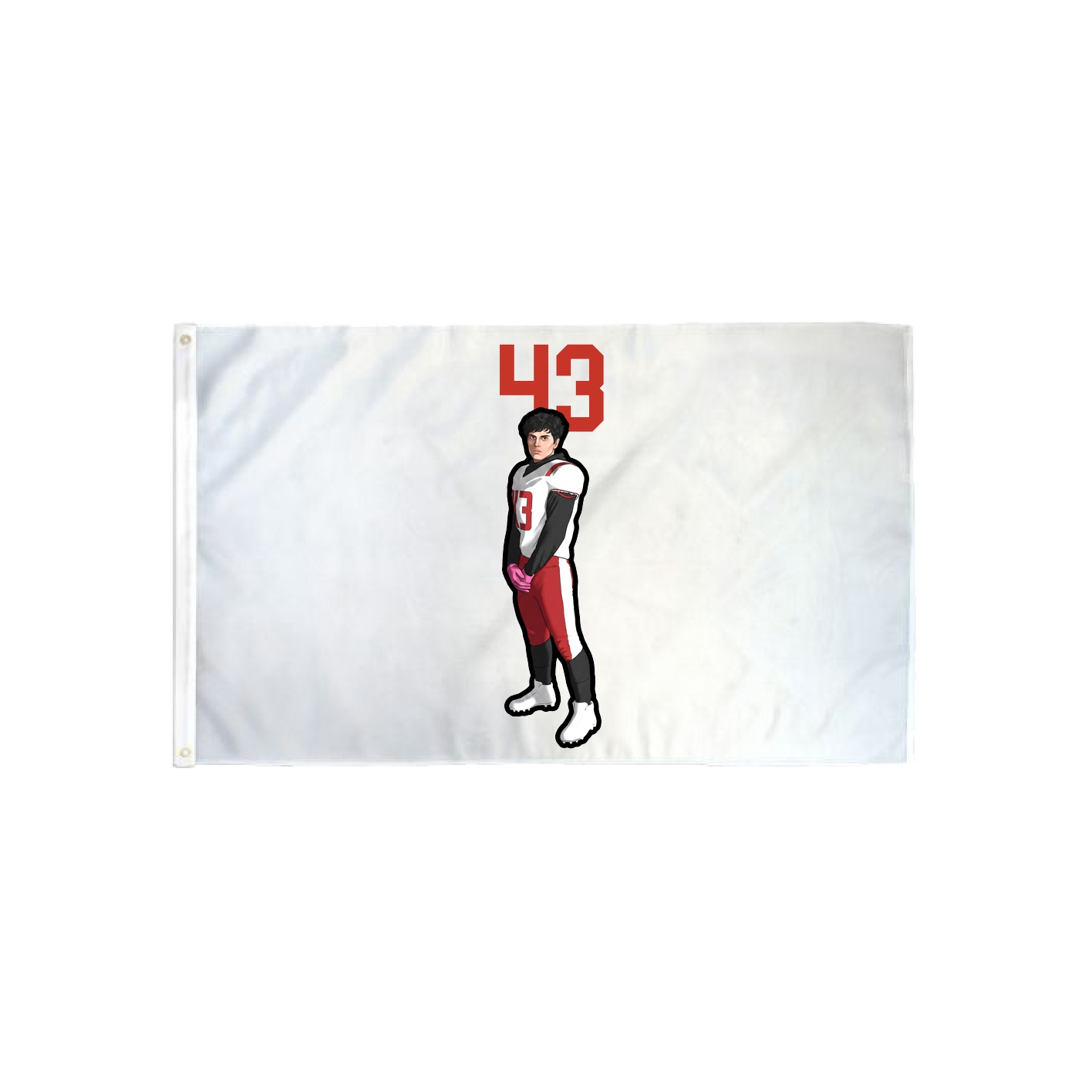 3x5 Flag — Number Top in Classic