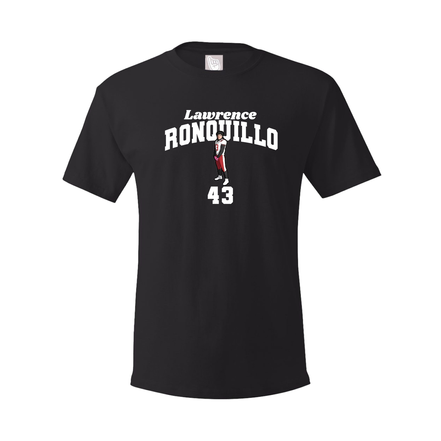 Tee — Signature Arch in Black