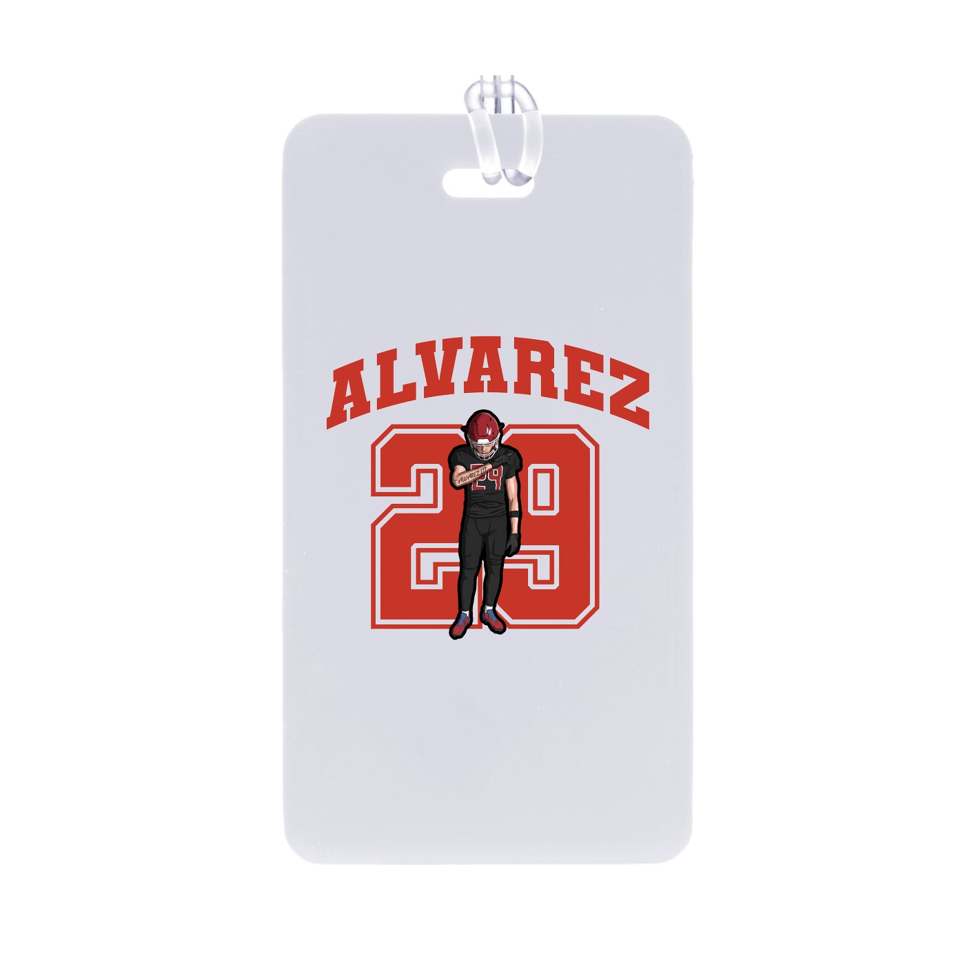 Bag Tag — Number in Classic