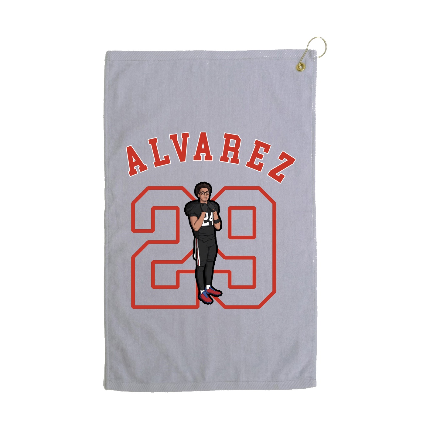 Golf Towel — Shirsey Arch in Grey