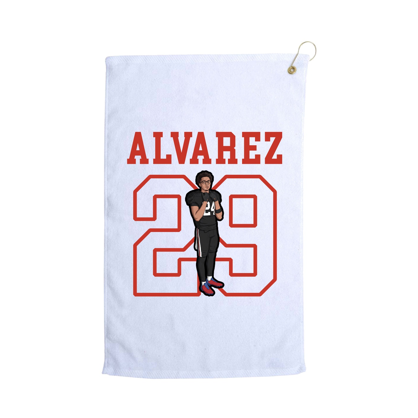 Golf Towel — Shirsey in White