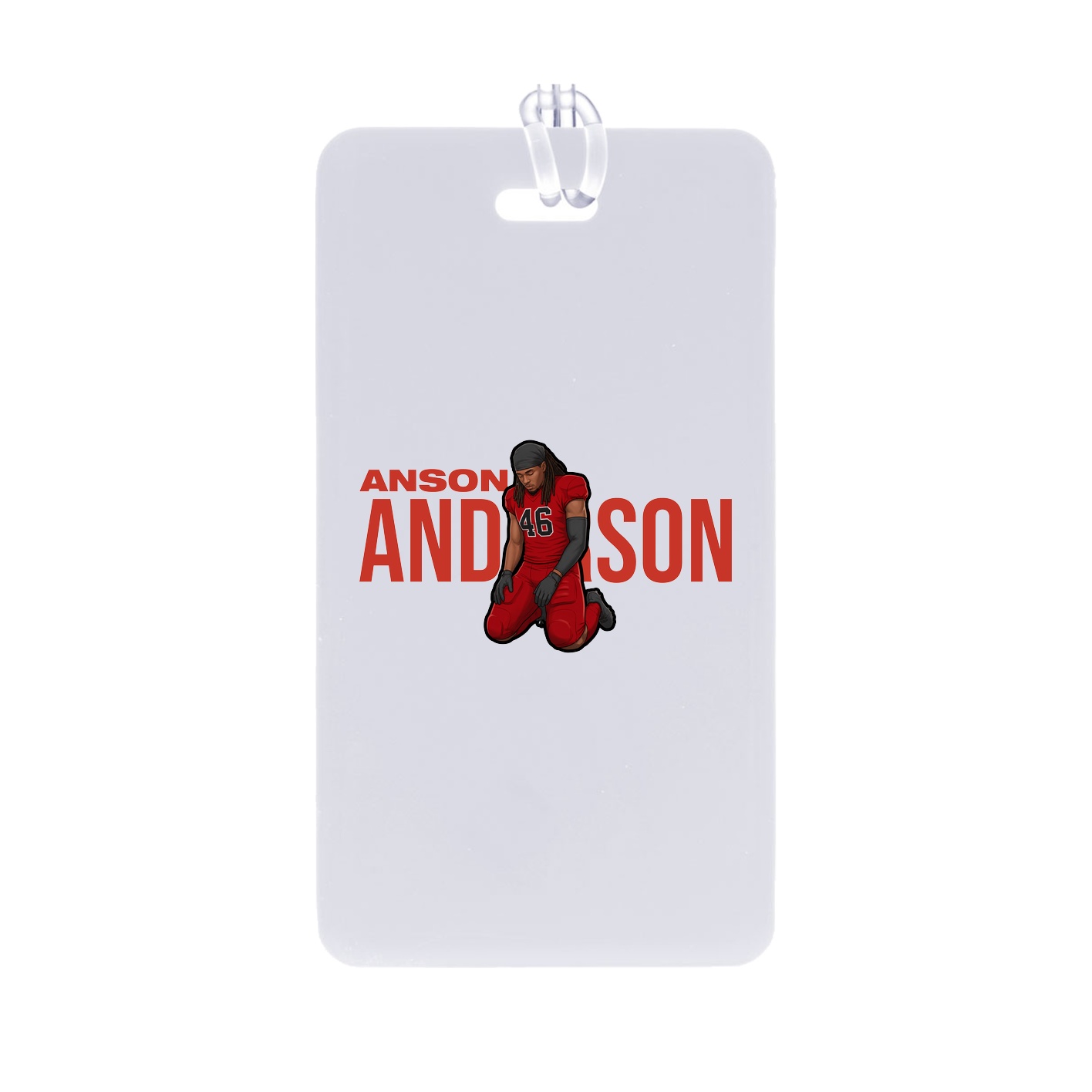 Bag Tag — Player Name in Classic