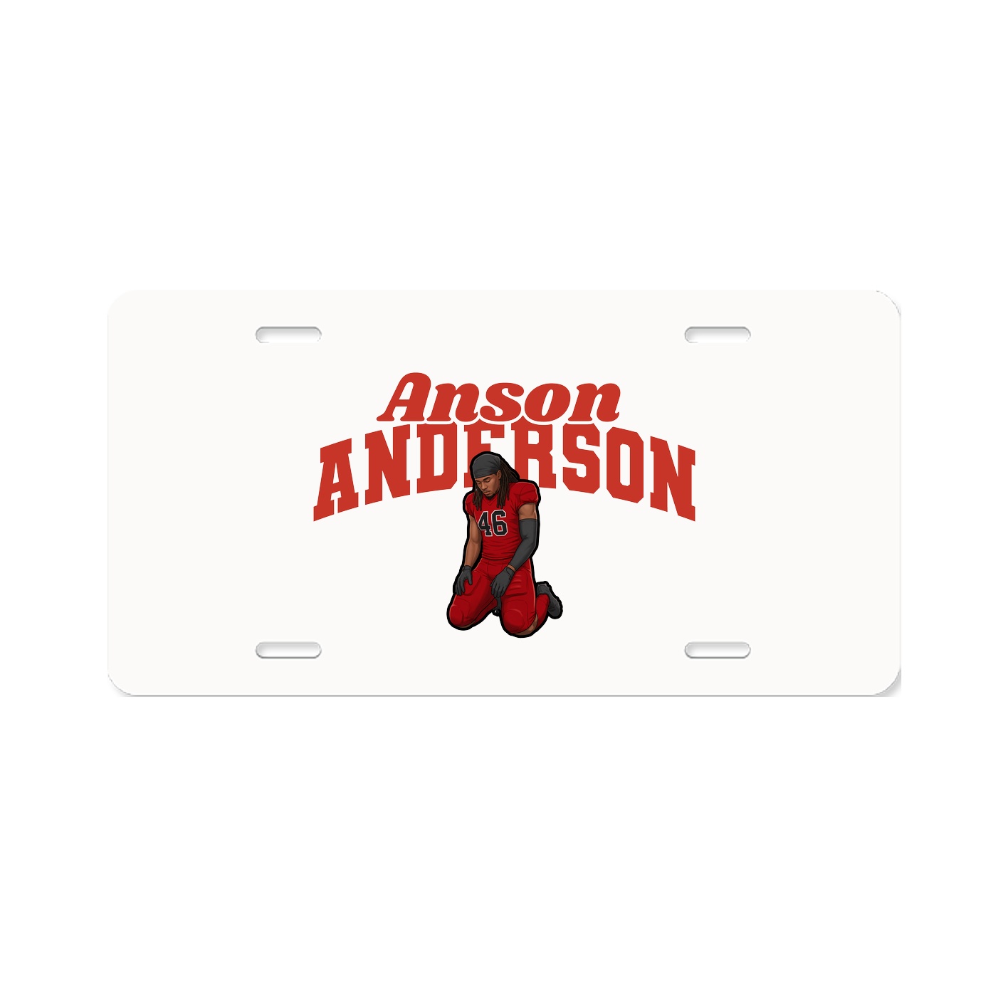 License Plate — Signature Arch in Classic