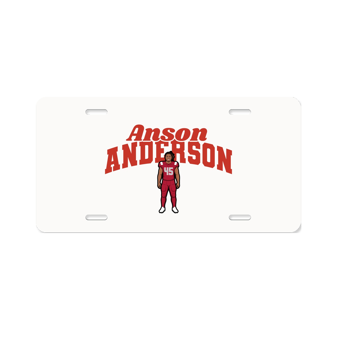License Plate — Signature Arch in Classic