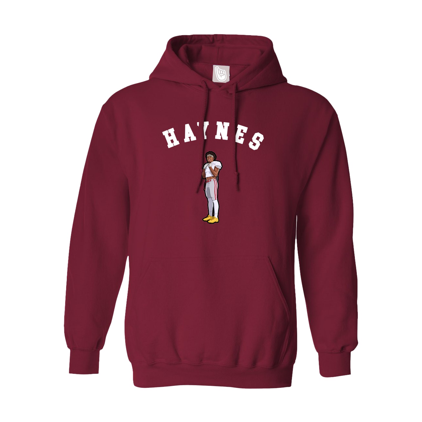 Hoodie — Shirsey Arch in Cardinal