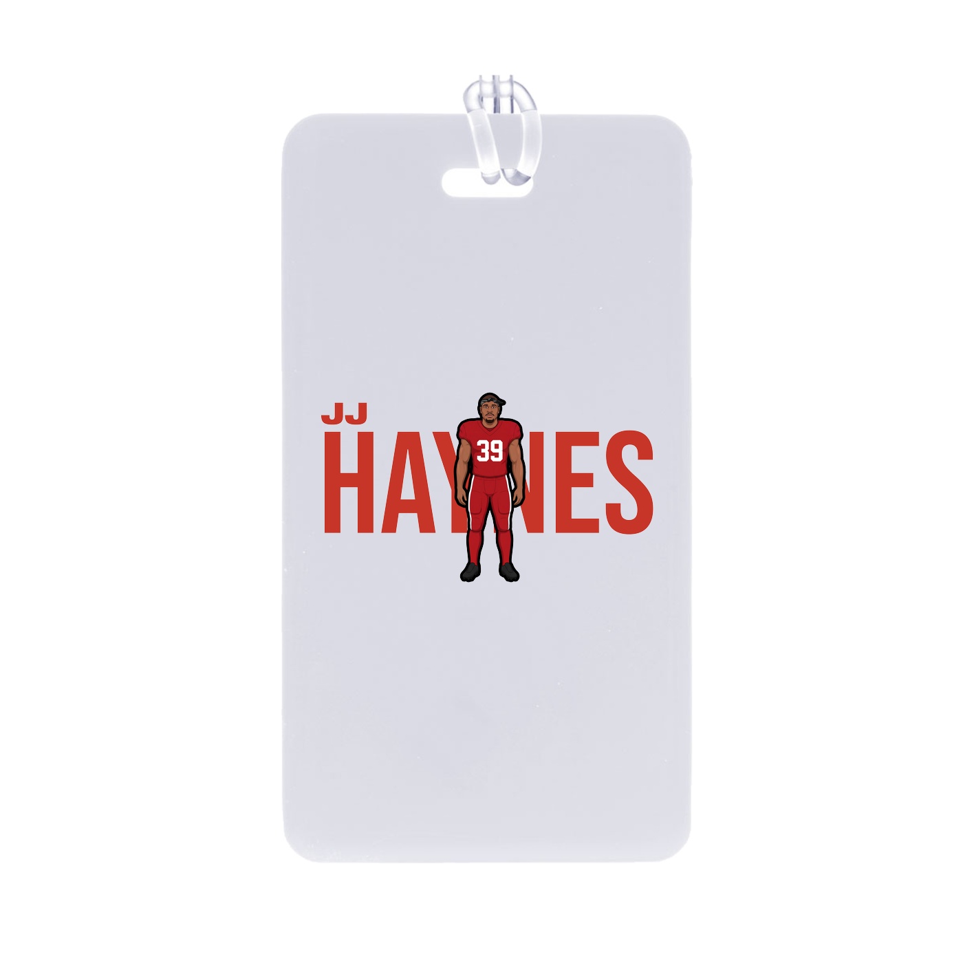 Bag Tag — Player Name in Classic