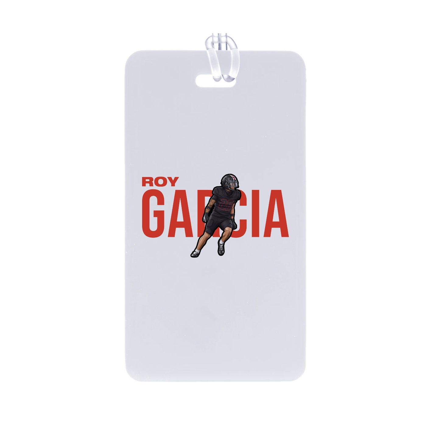 Bag Tag — Player Name in Classic