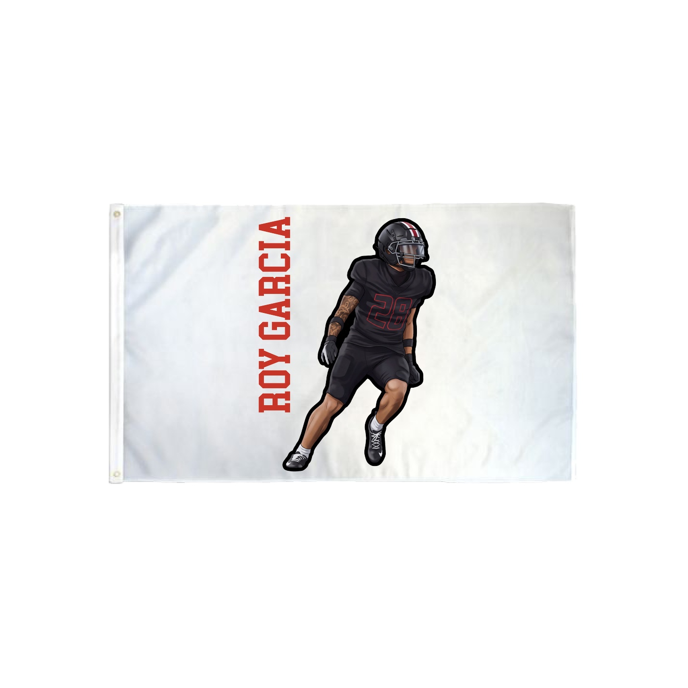 3x5 Flag — Name Vertical in Classic