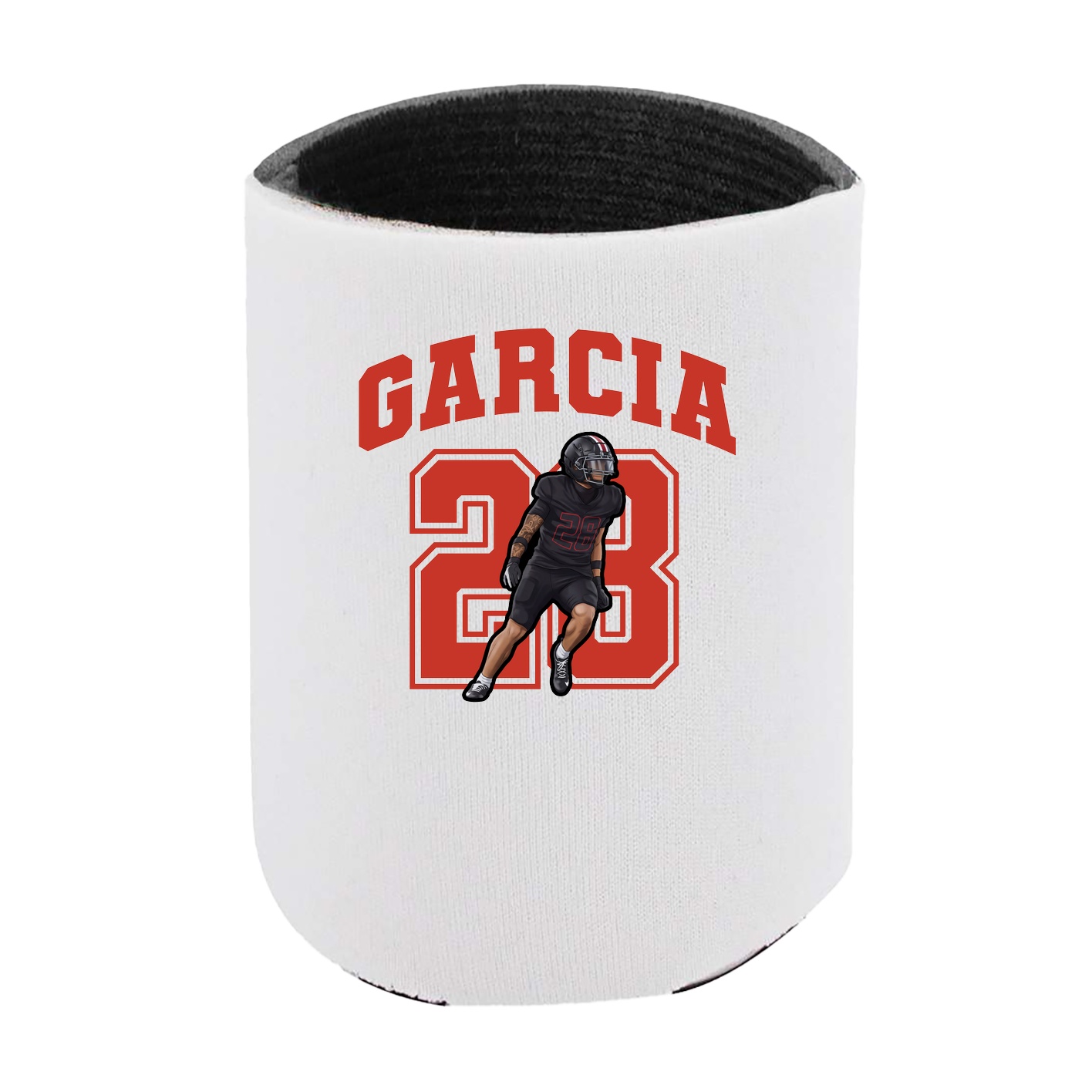 Can Holder — Number in White