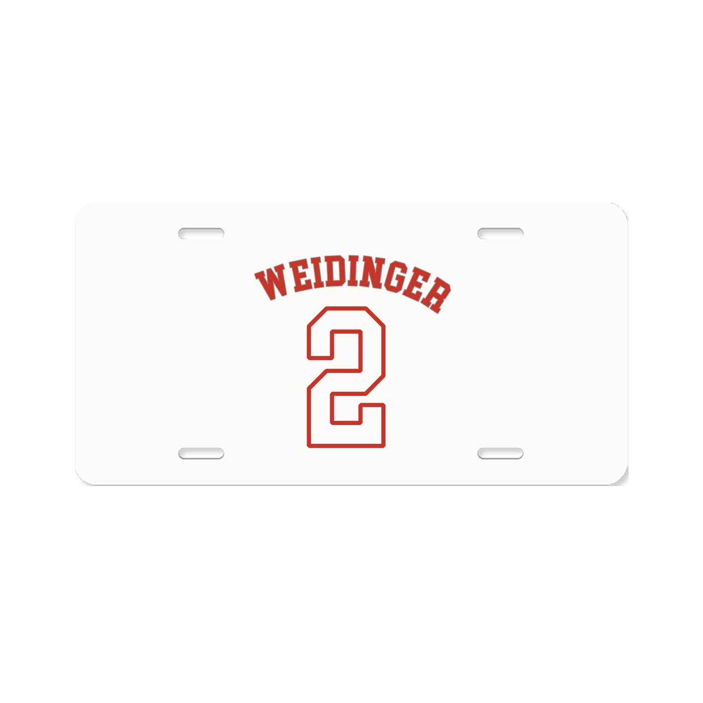 License Plate — Shirsey Arch in Classic