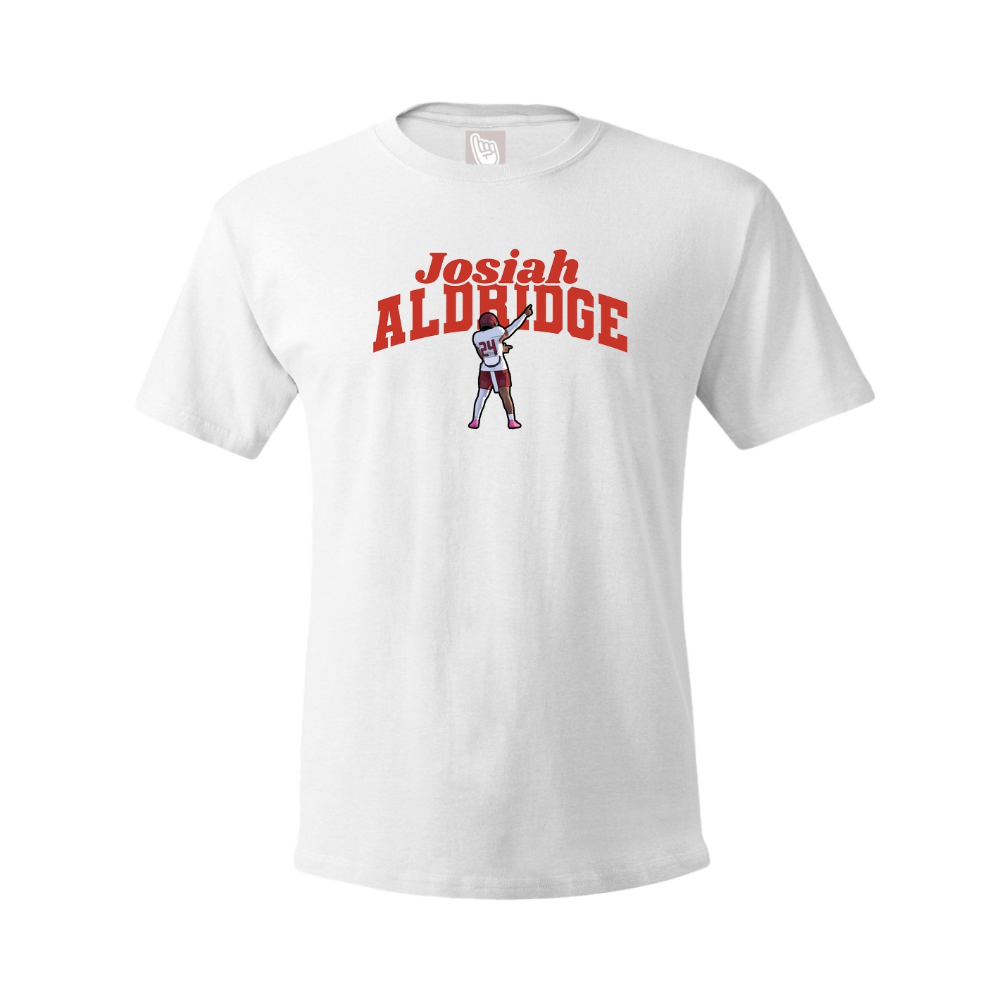 Youth Tee — Signature Arch in White