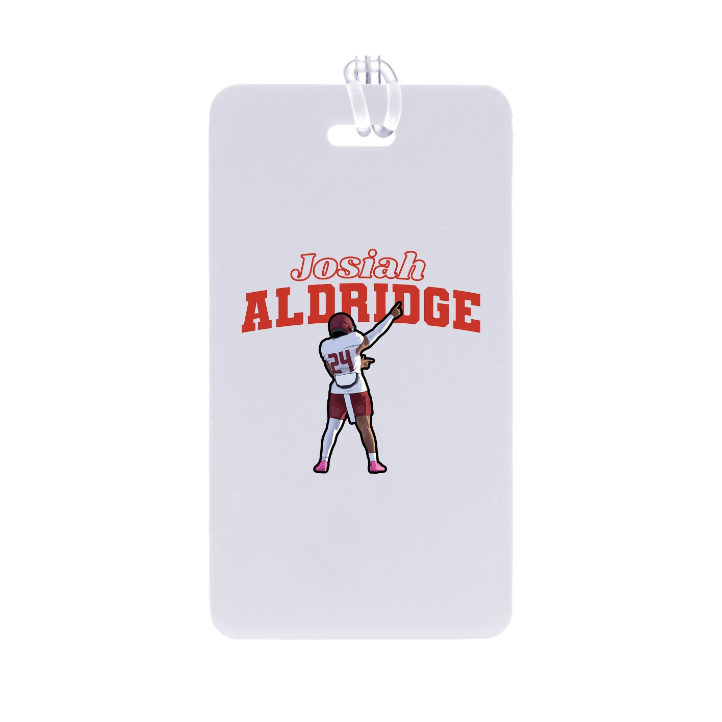 Bag Tag — Name Arch in Classic