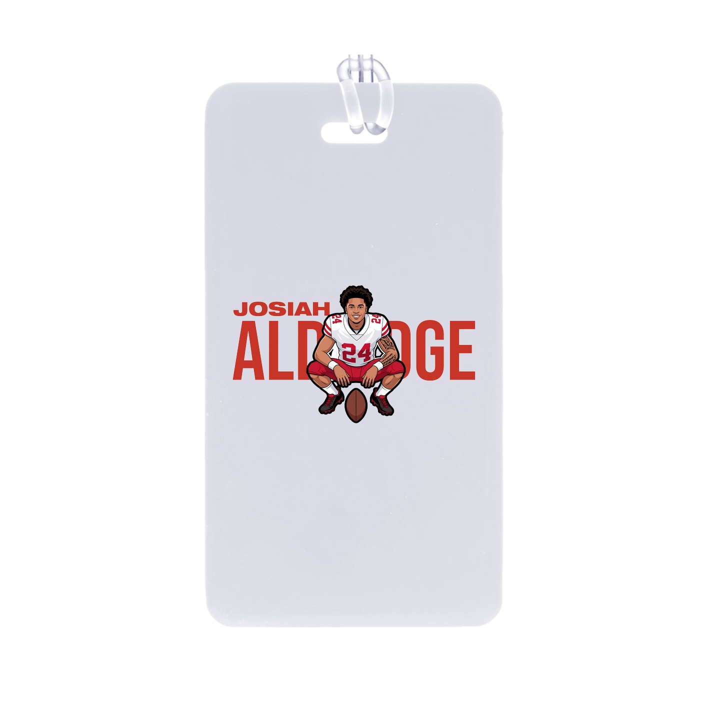 Bag Tag — Player Name in Classic