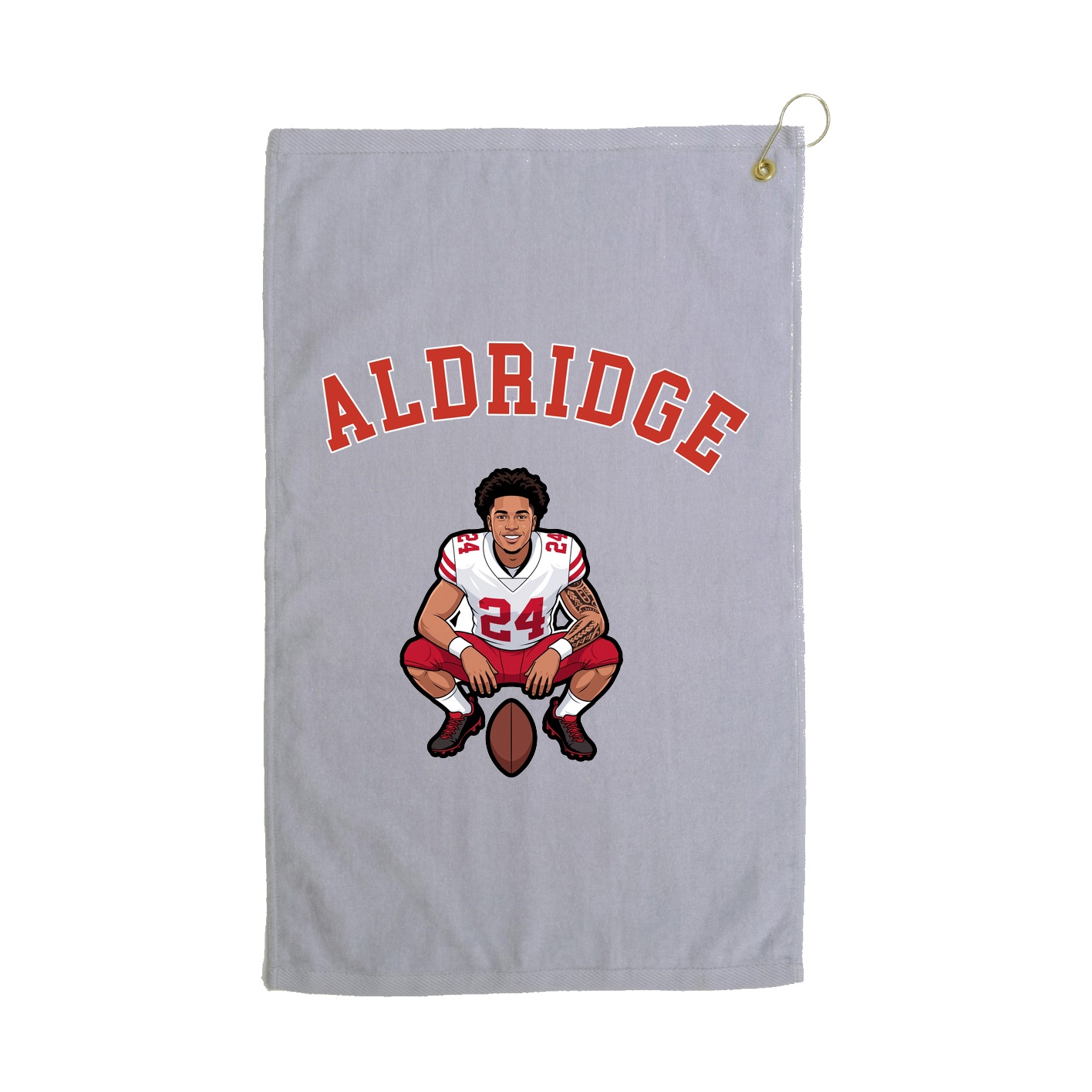 Golf Towel — Shirsey Arch in Grey