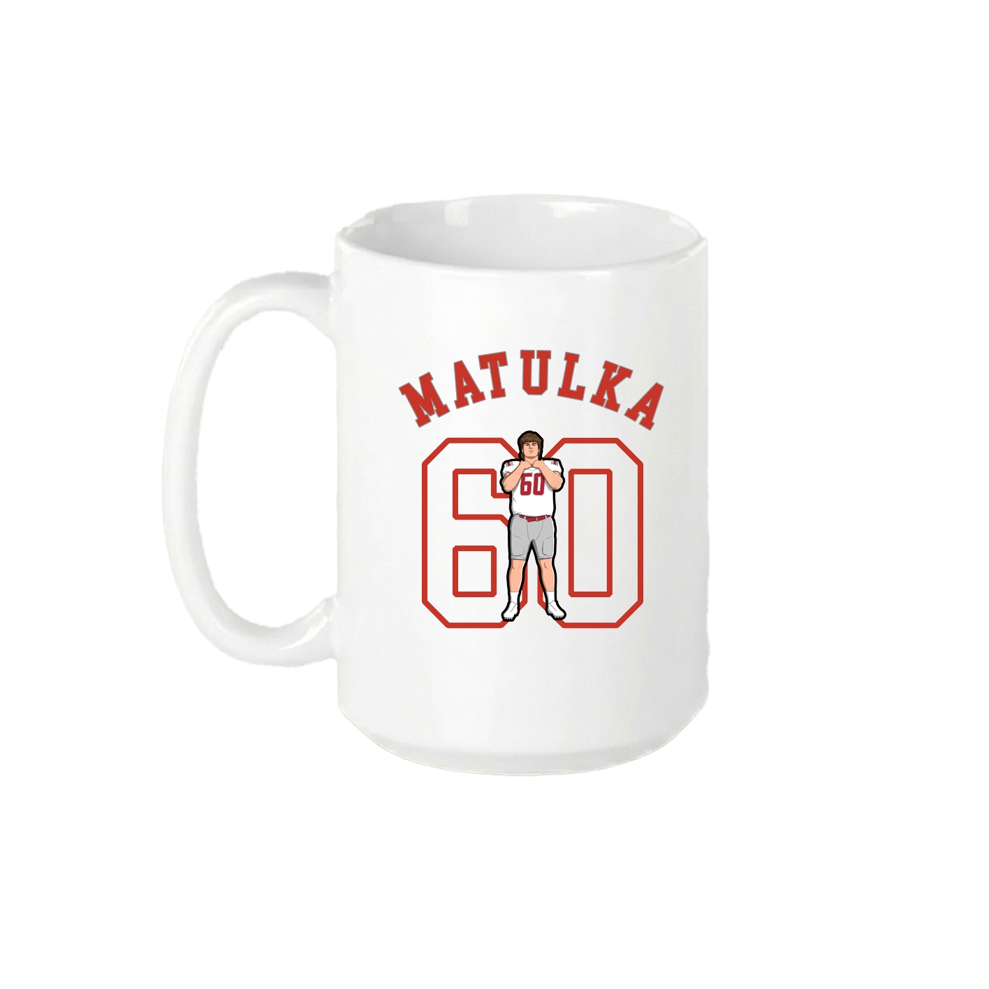 15oz Coffee Mug — Shirsey Arch in White