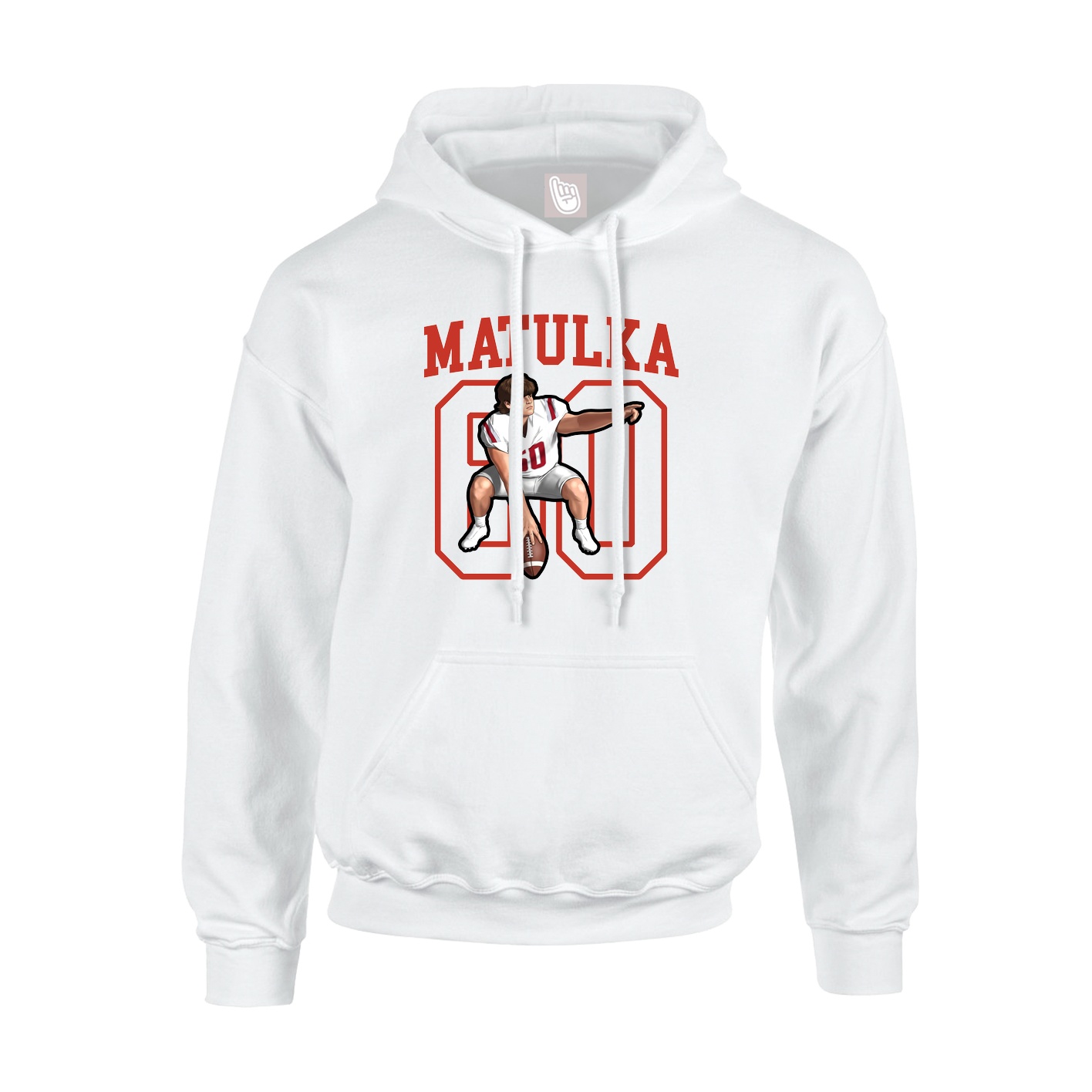 Youth Hoodie — Shirsey in White