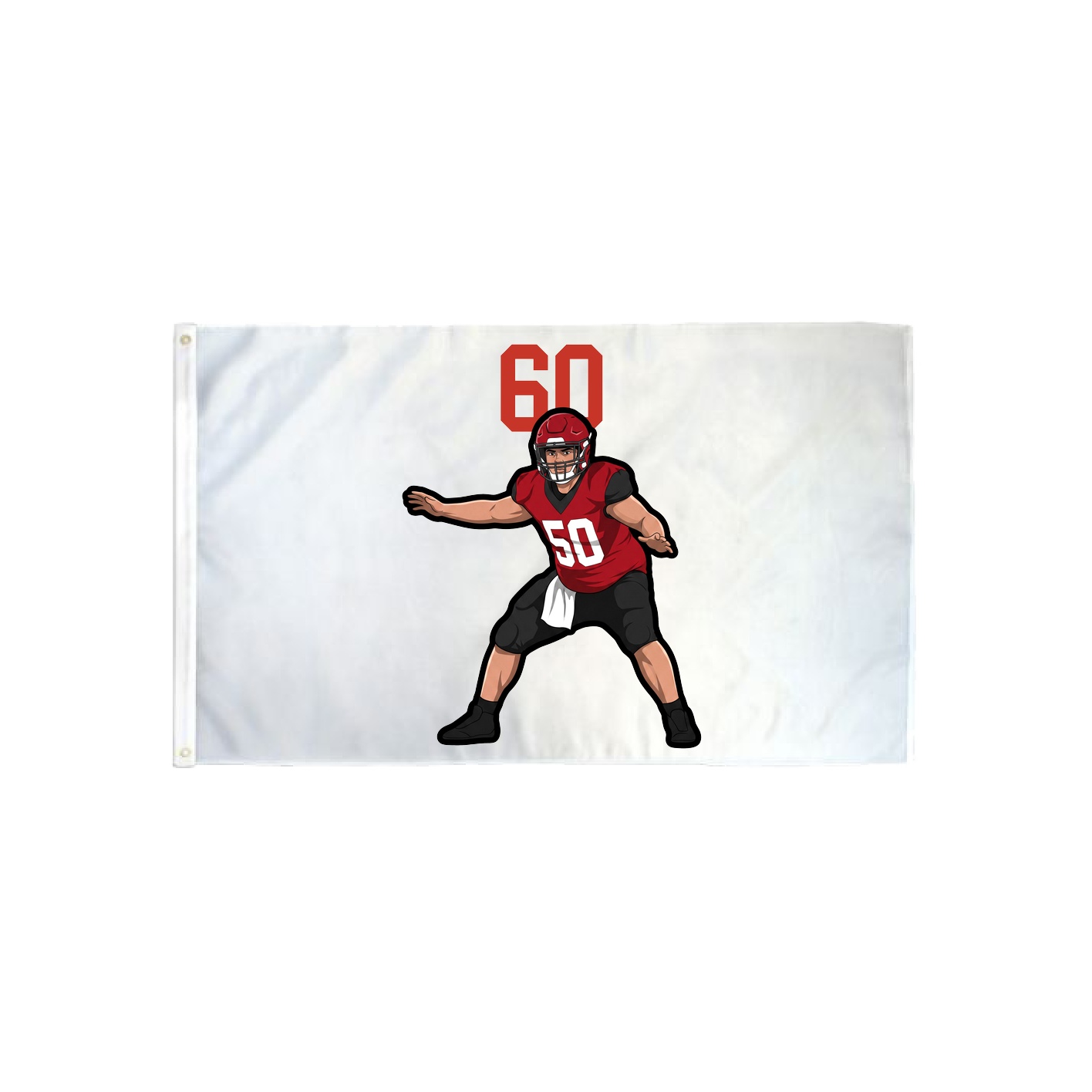 3x5 Flag — Number Top in Classic