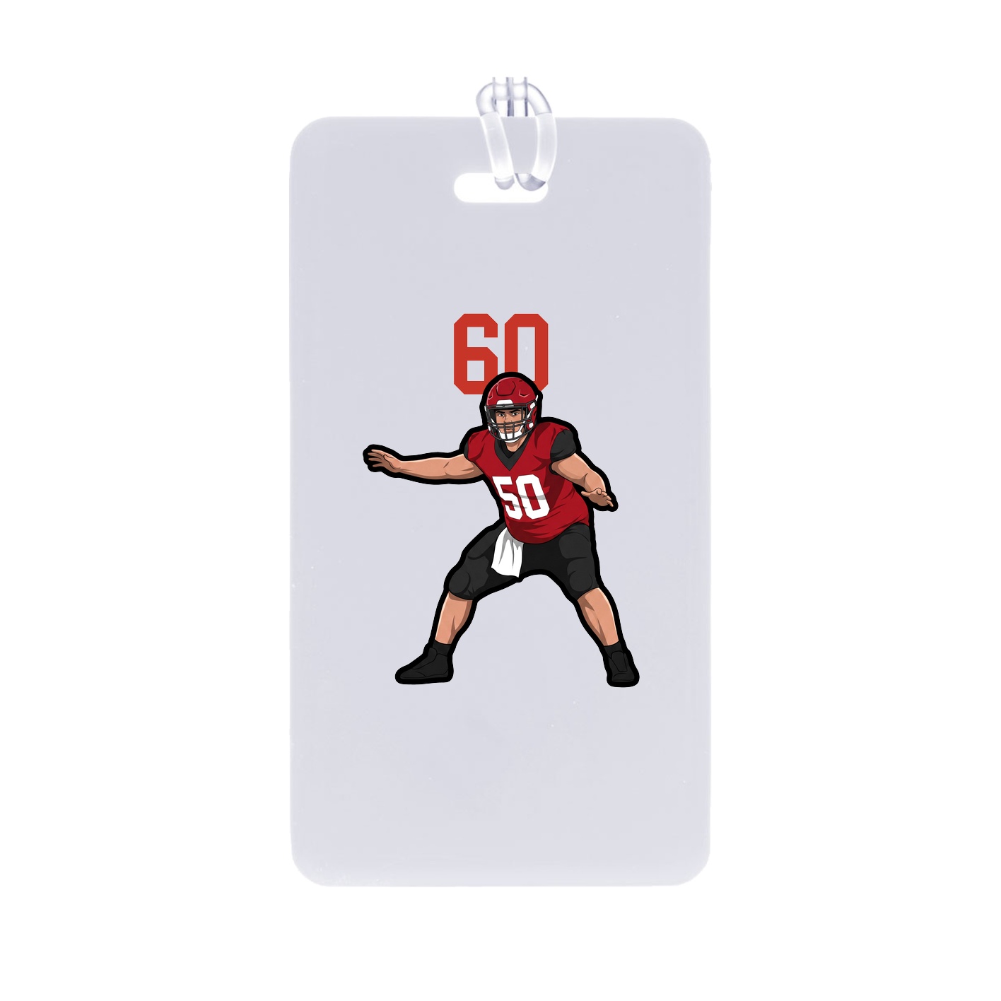 Bag Tag — Number Top in Classic