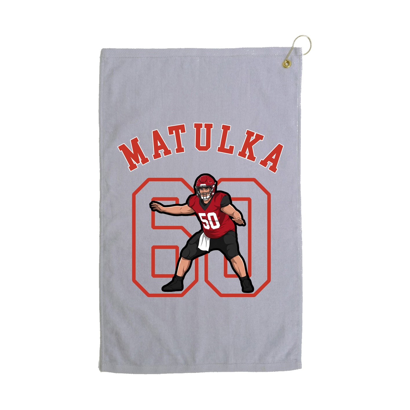 Golf Towel — Shirsey Arch in Grey