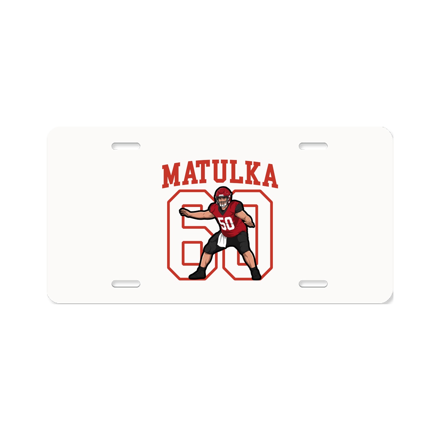 Aluminum License Plate