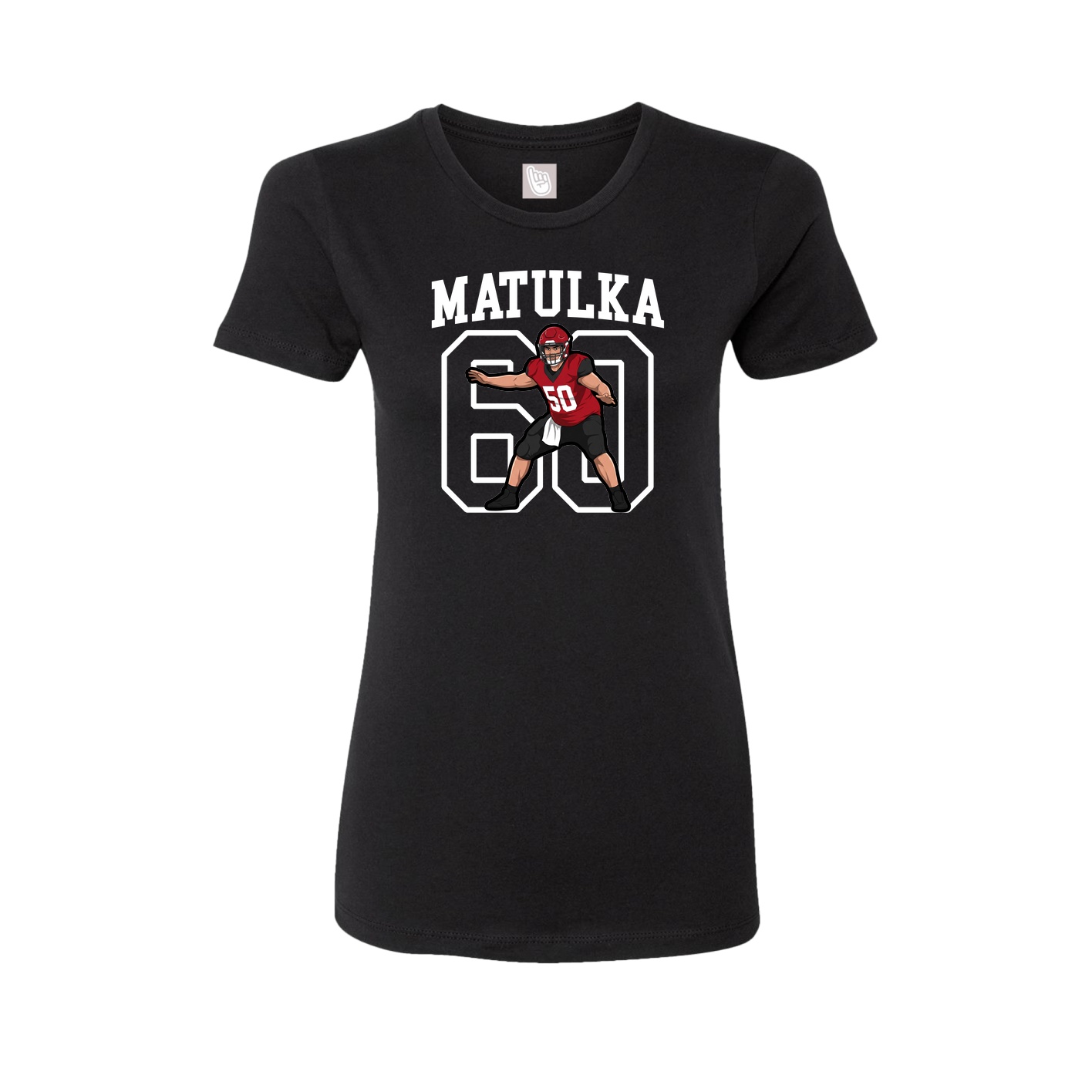 Fitted Women's Tee — Shirsey in Black