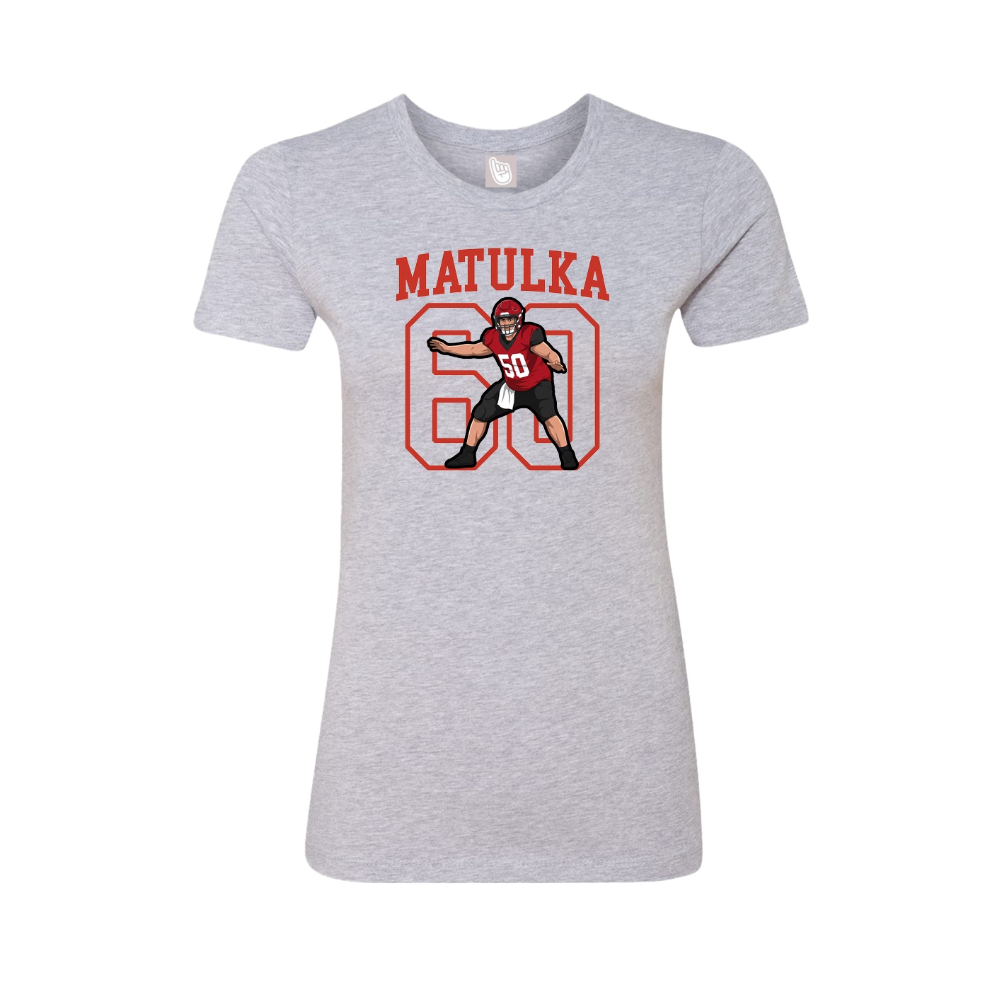 Womens Tee — Shirsey in Grey