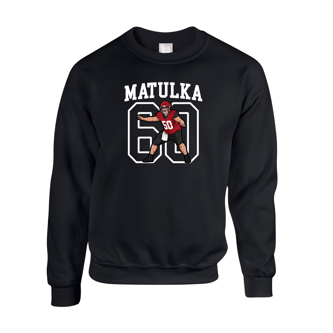 Fleece Crew — Shirsey in Black