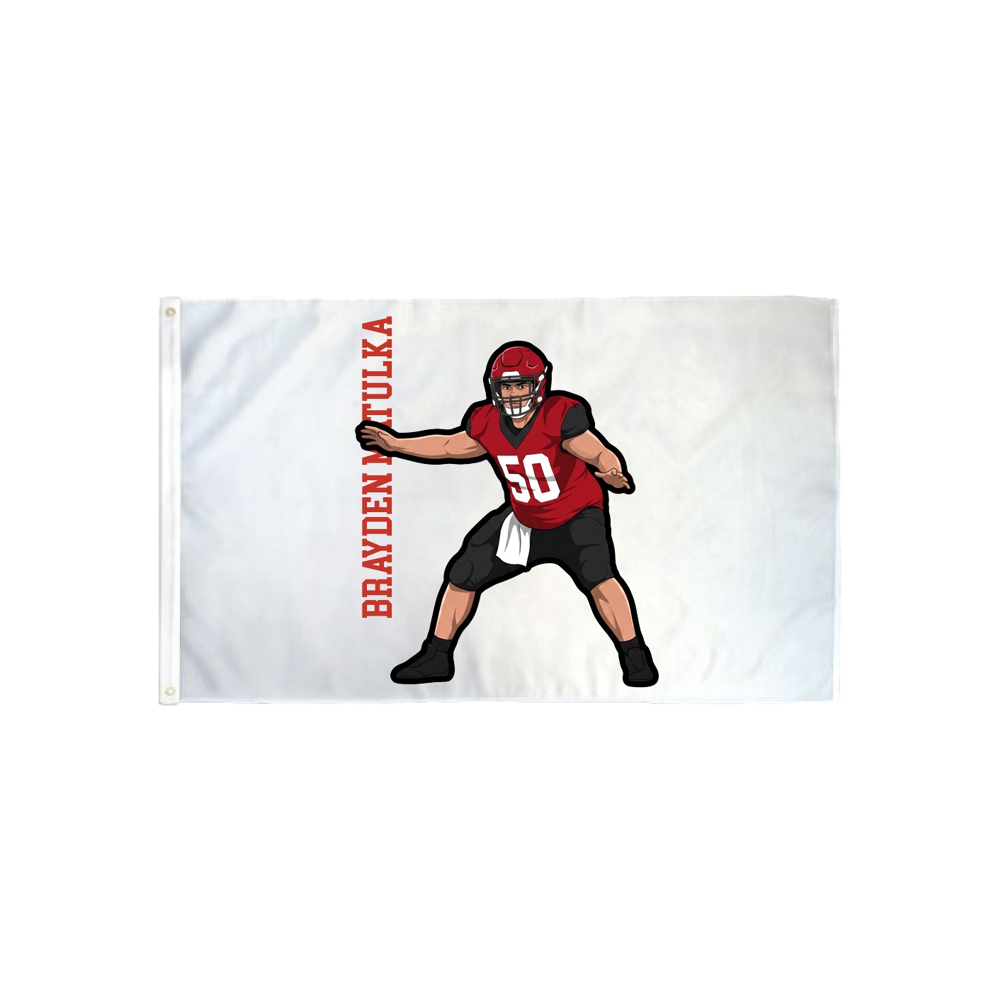 3x5 Flag — Name Vertical in Classic