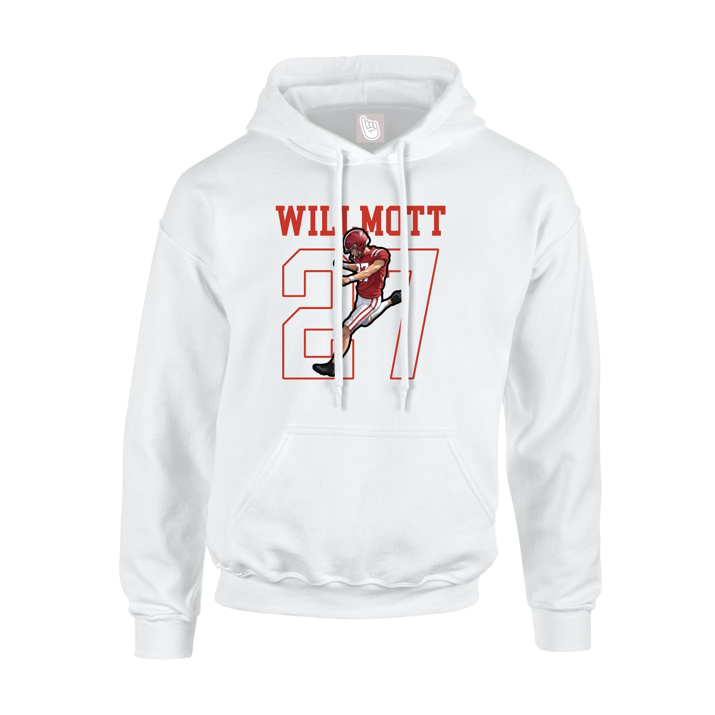 Youth Hoodie — Shirsey in White