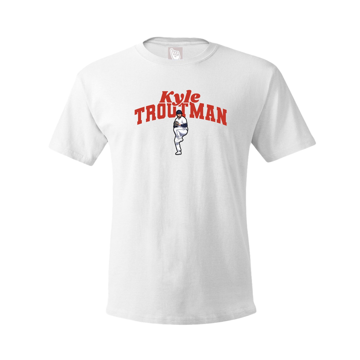 Youth Tee — Signature Arch in White
