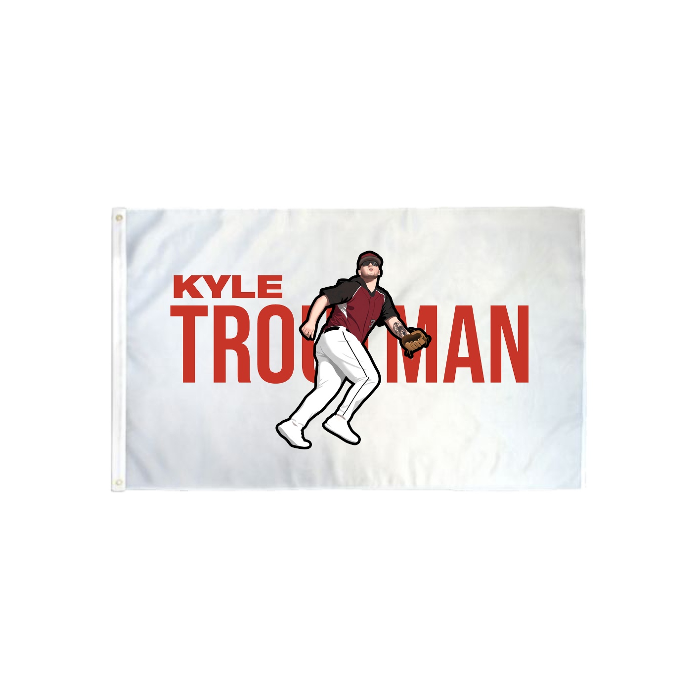 3x5 Flag — Player Name in Classic