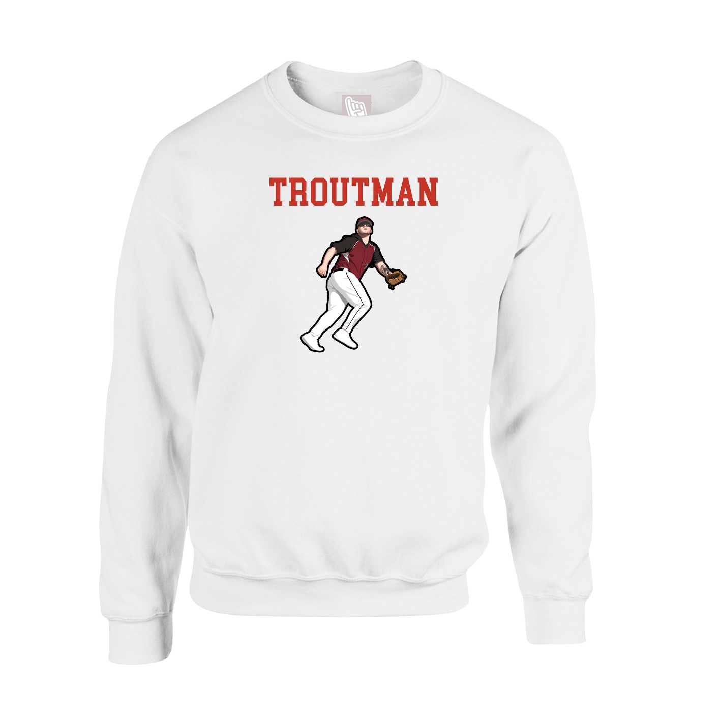 Fleece Crew — Shirsey in White