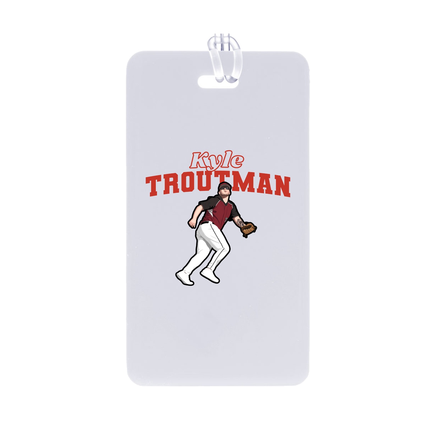 Bag Tag — Name Arch in Classic