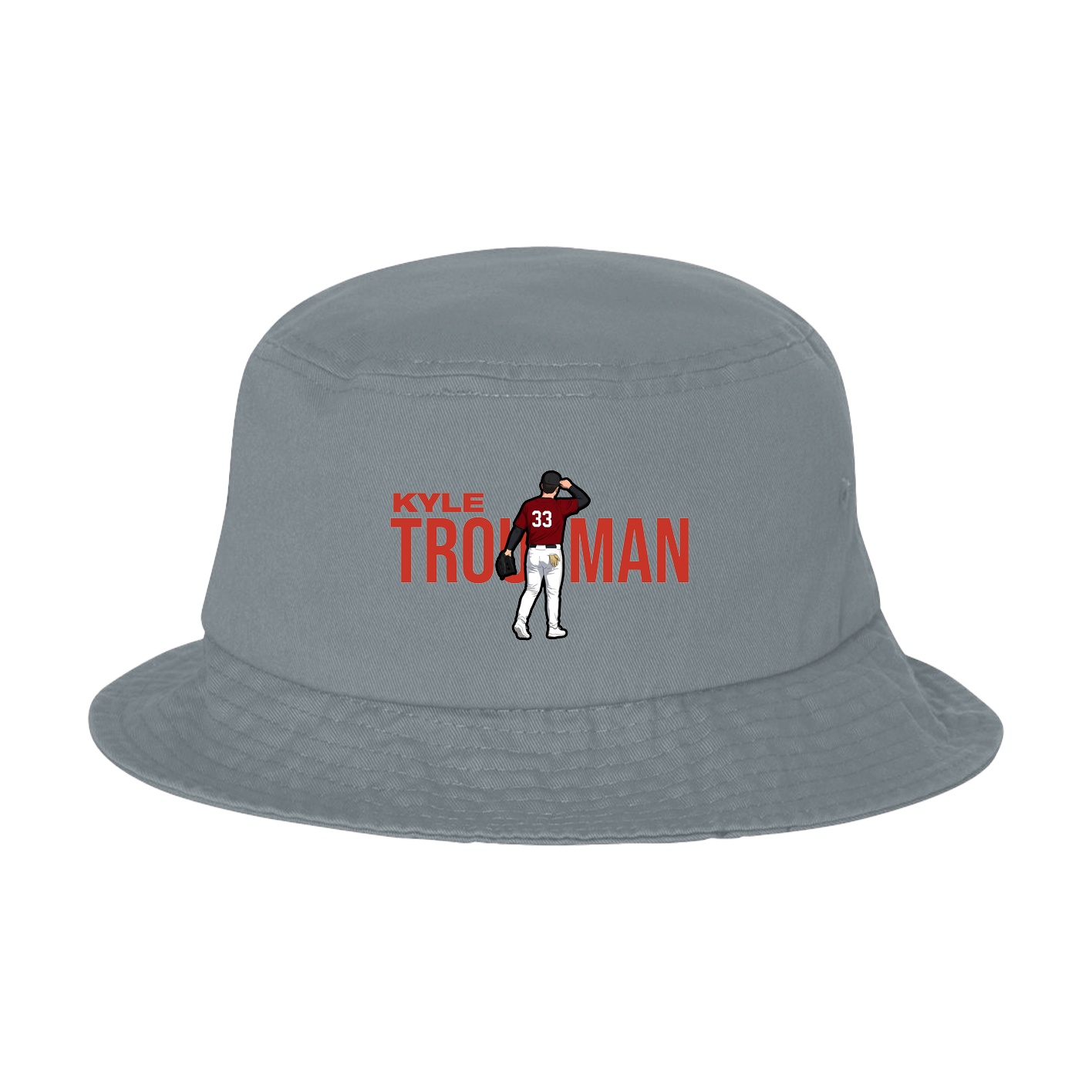 Bucket Cap — Player Name in Grey