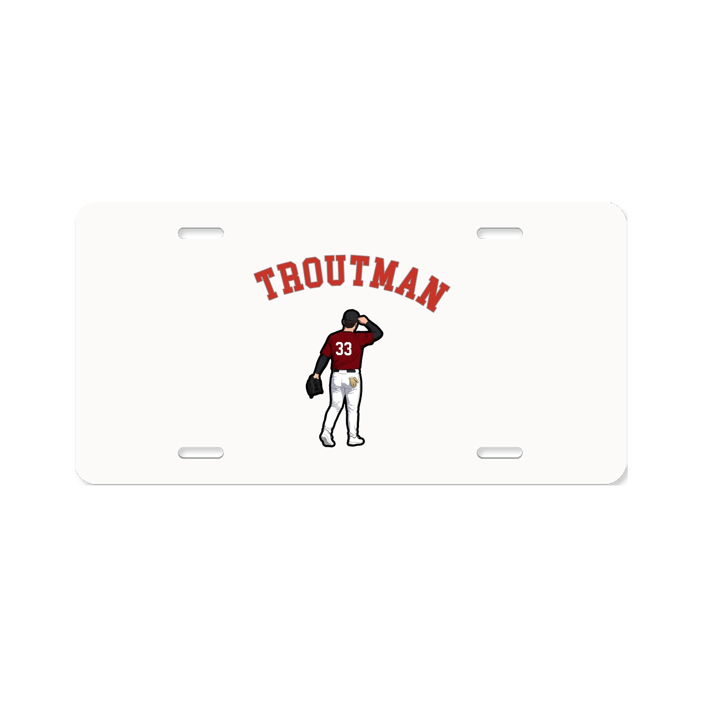 License Plate — Shirsey Arch in Classic