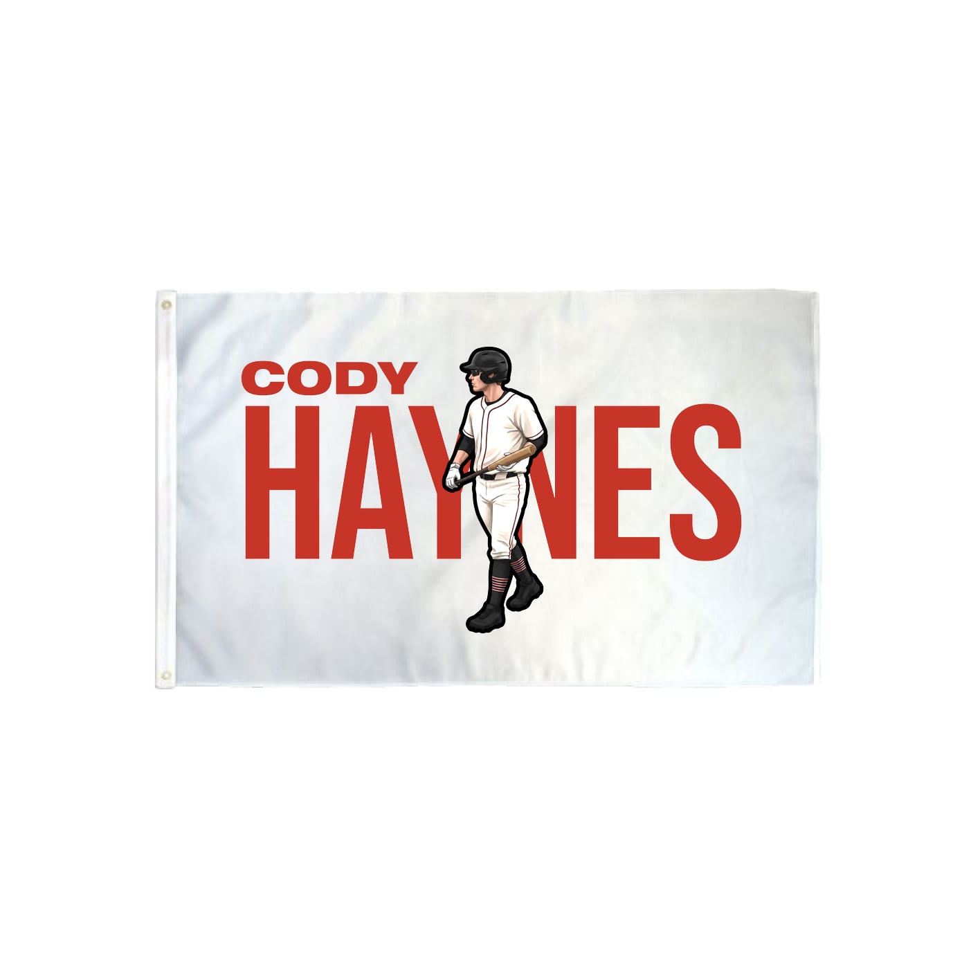 3x5 Flag — Player Name in Classic