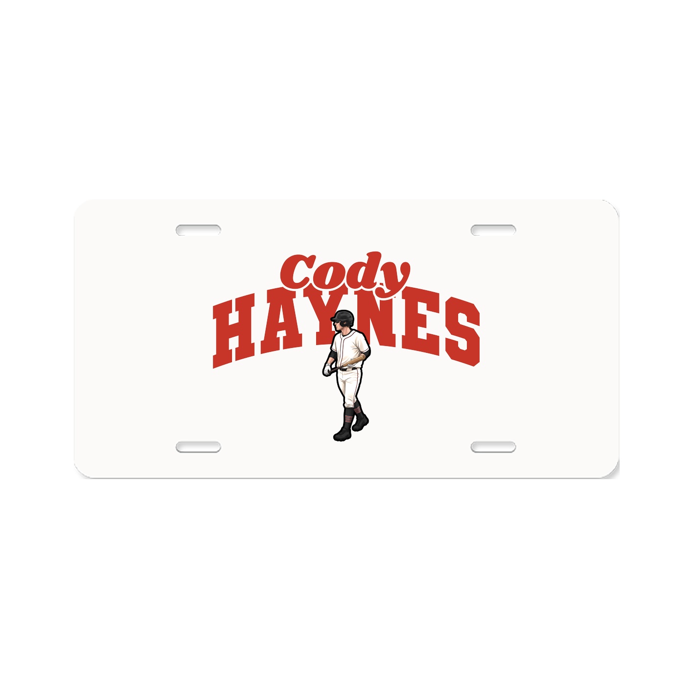 License Plate — Signature Arch in Classic