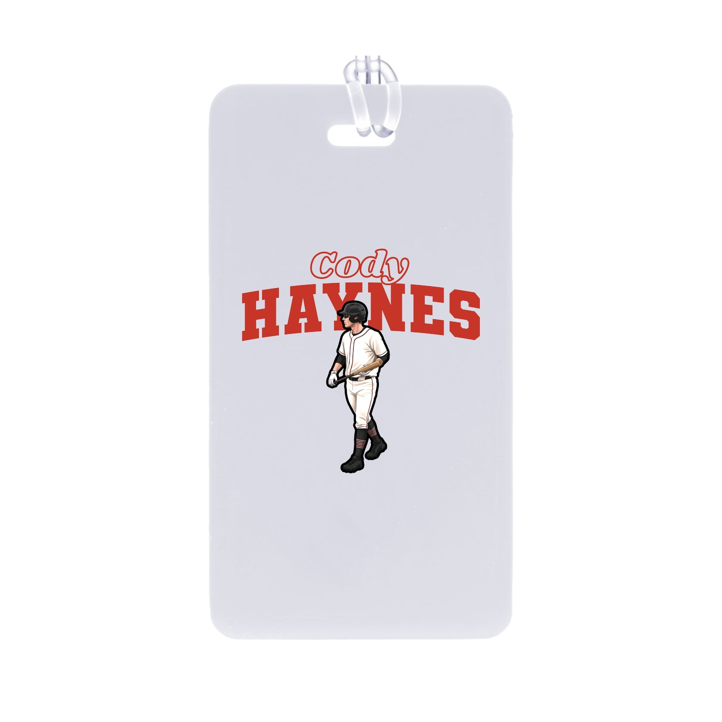 Bag Tag — Name Arch in Classic