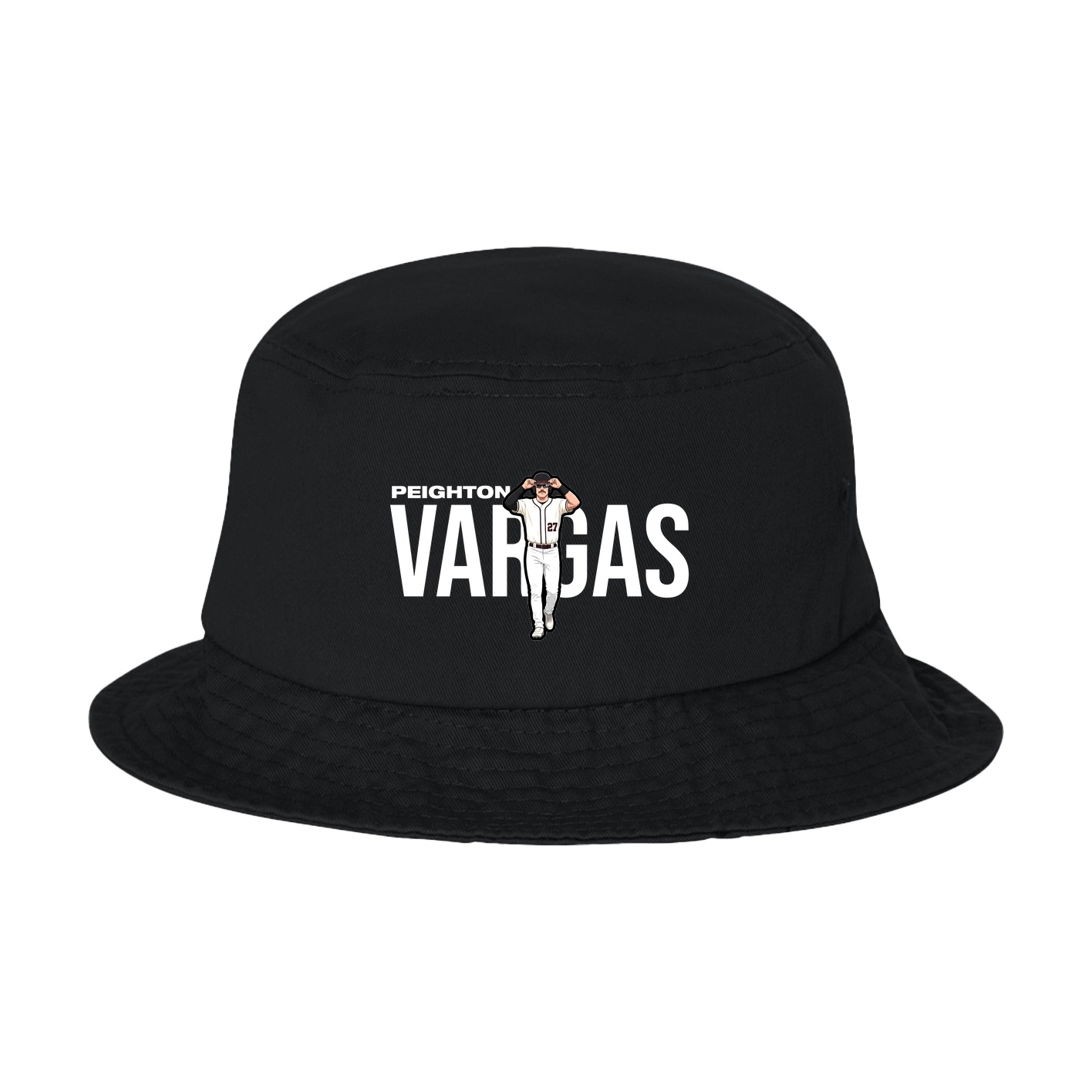 Bucket Cap — Player Name in Black