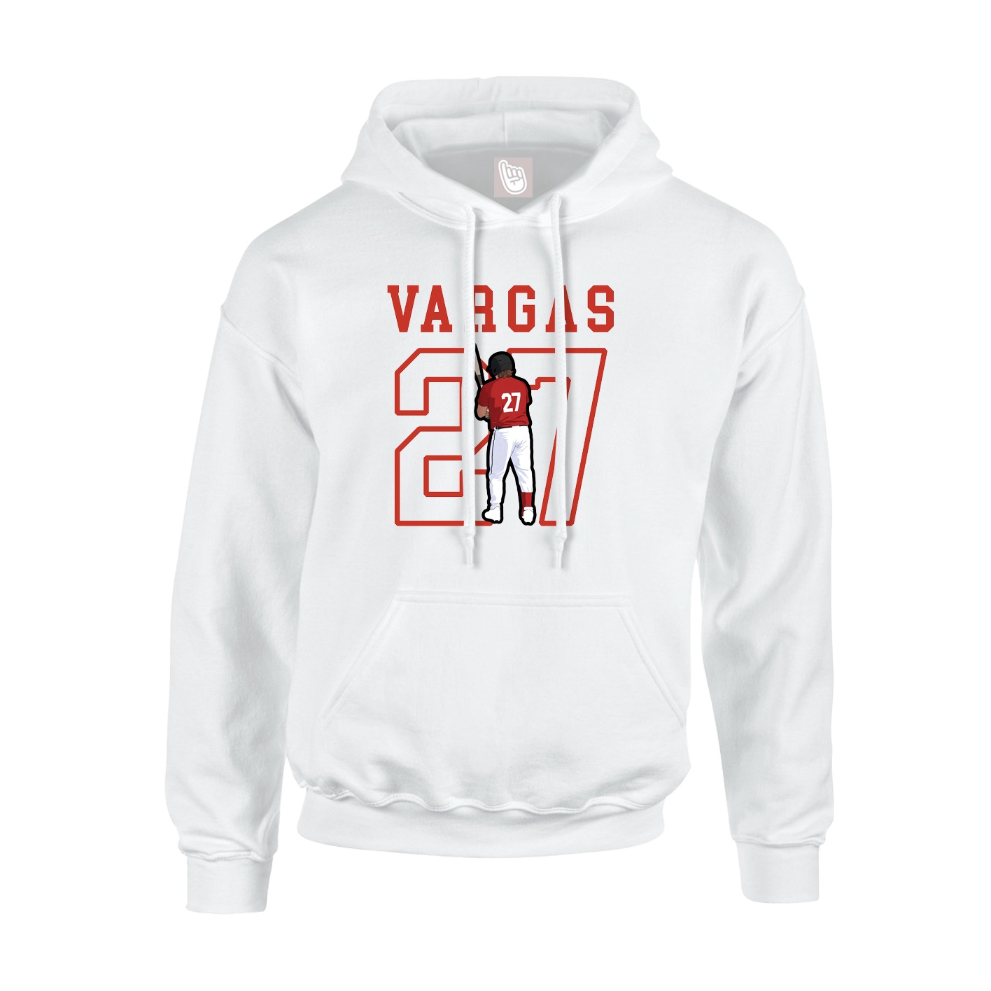 Hoodie — Shirsey in White