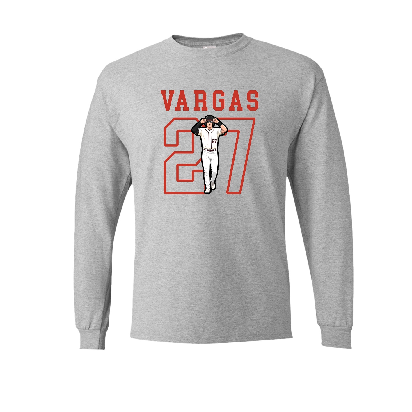 Long Sleeve Tee — Shirsey in Grey