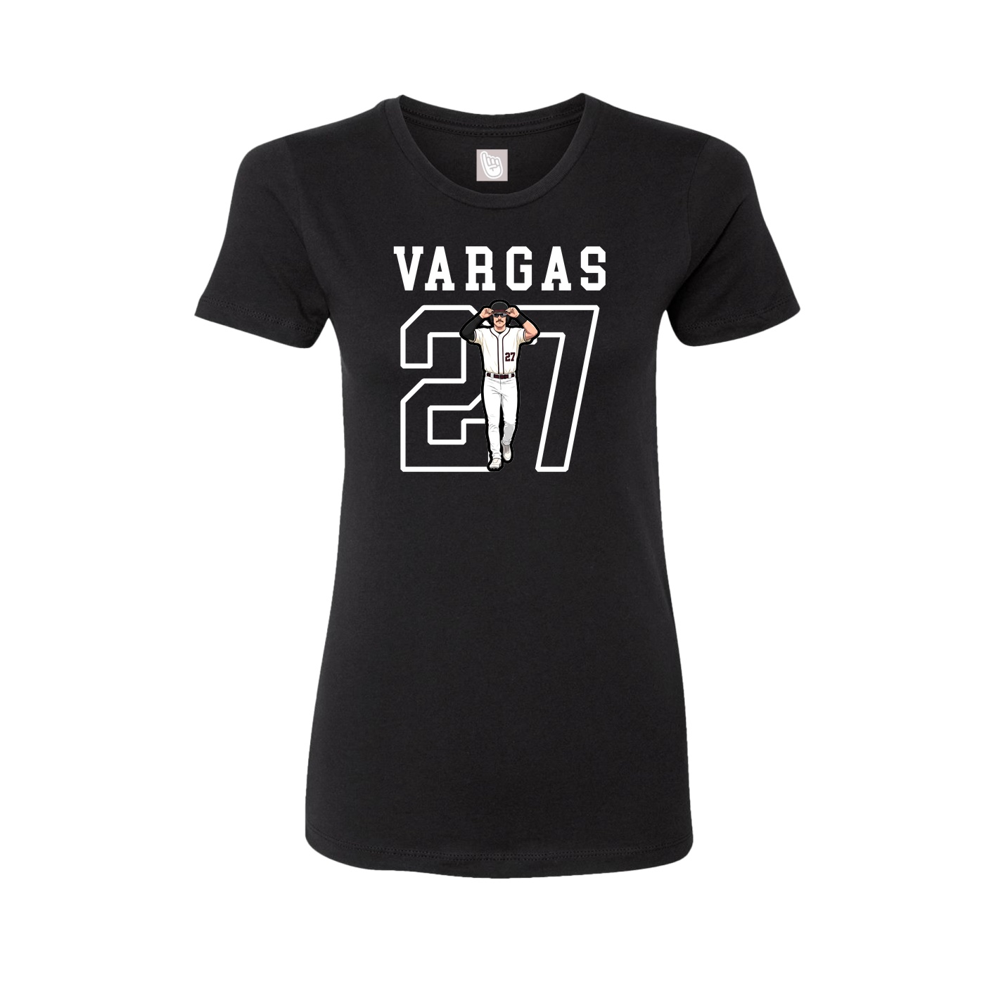 Fitted Women's Tee — Shirsey in Black