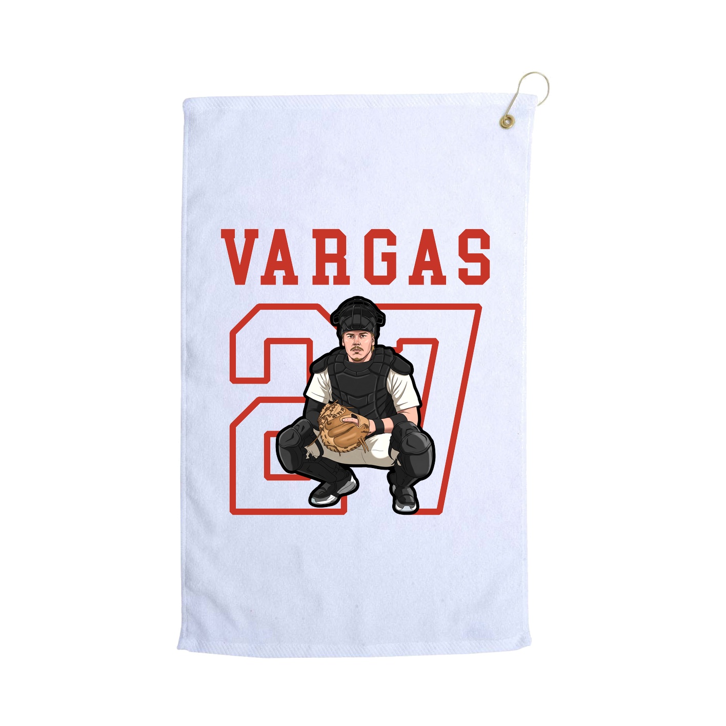 Golf Towel — Shirsey in White