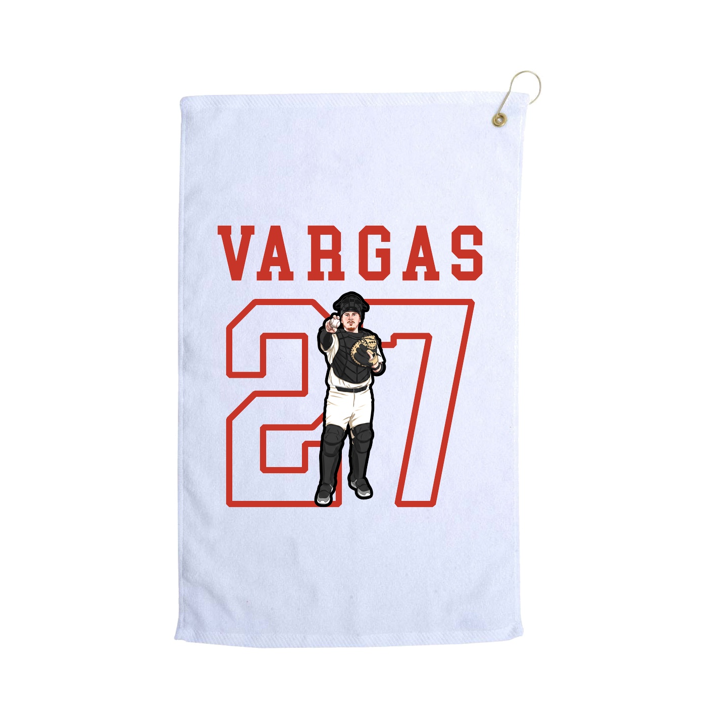 Golf Towel — Shirsey in White
