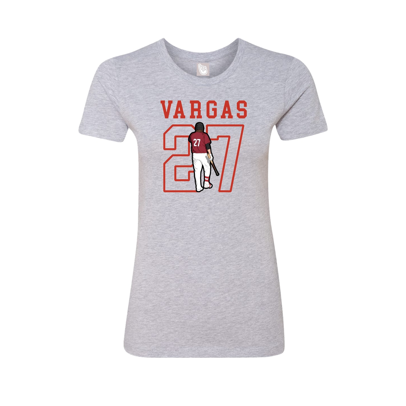 Fitted Women's Tee — Shirsey in Grey