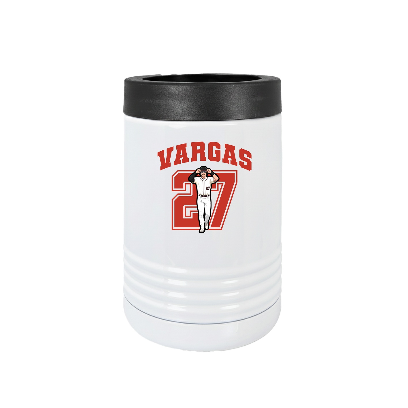 Beverage Holder — Number in White