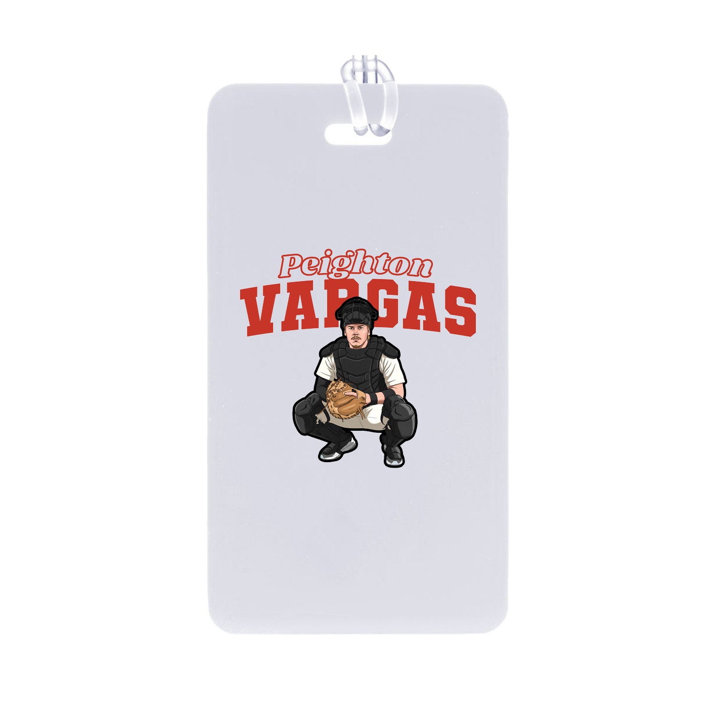 Bag Tag — Name Arch in Classic