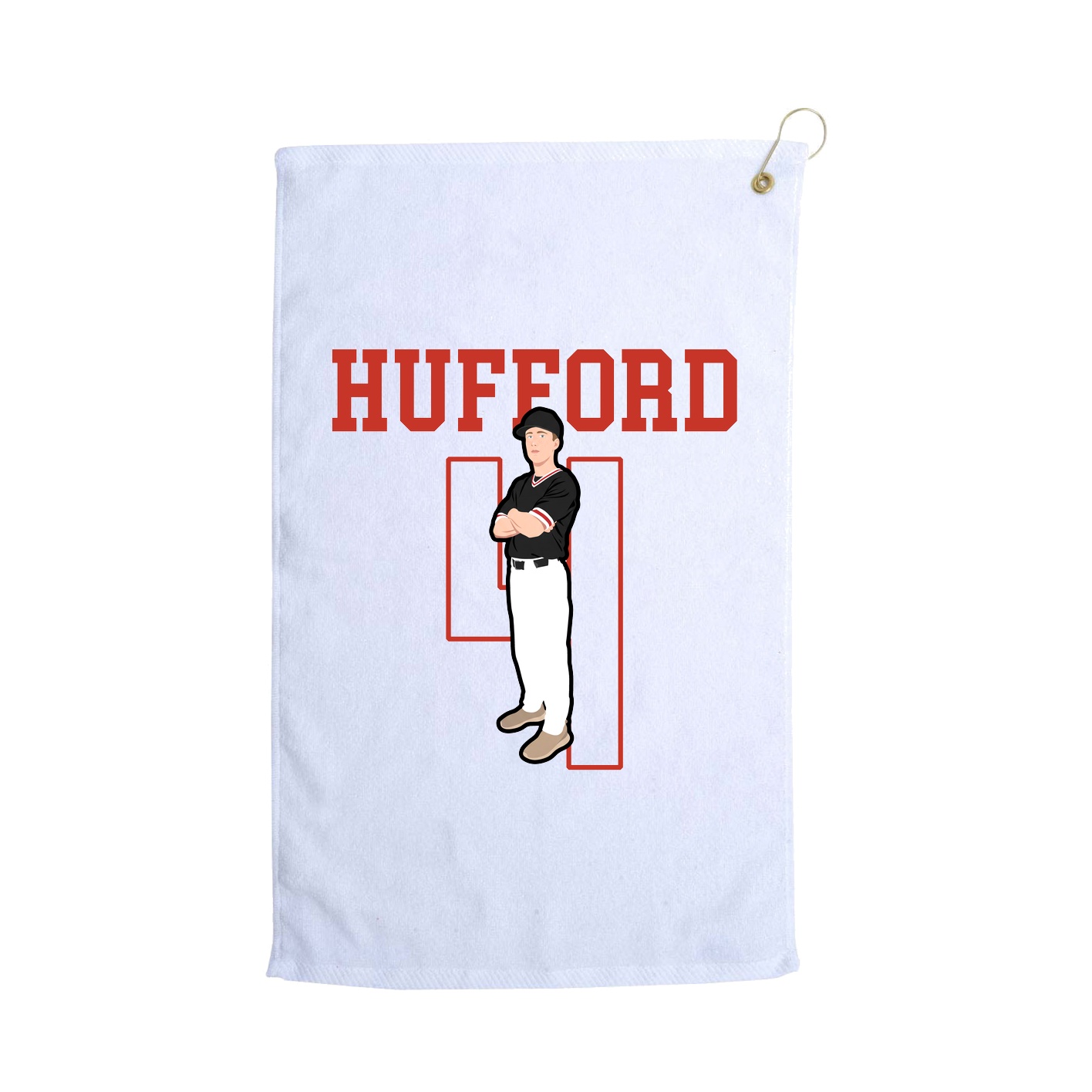 Golf Towel — Shirsey in White