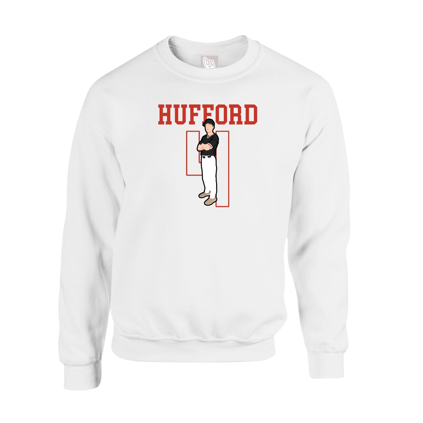 Fleece Crew — Shirsey in White