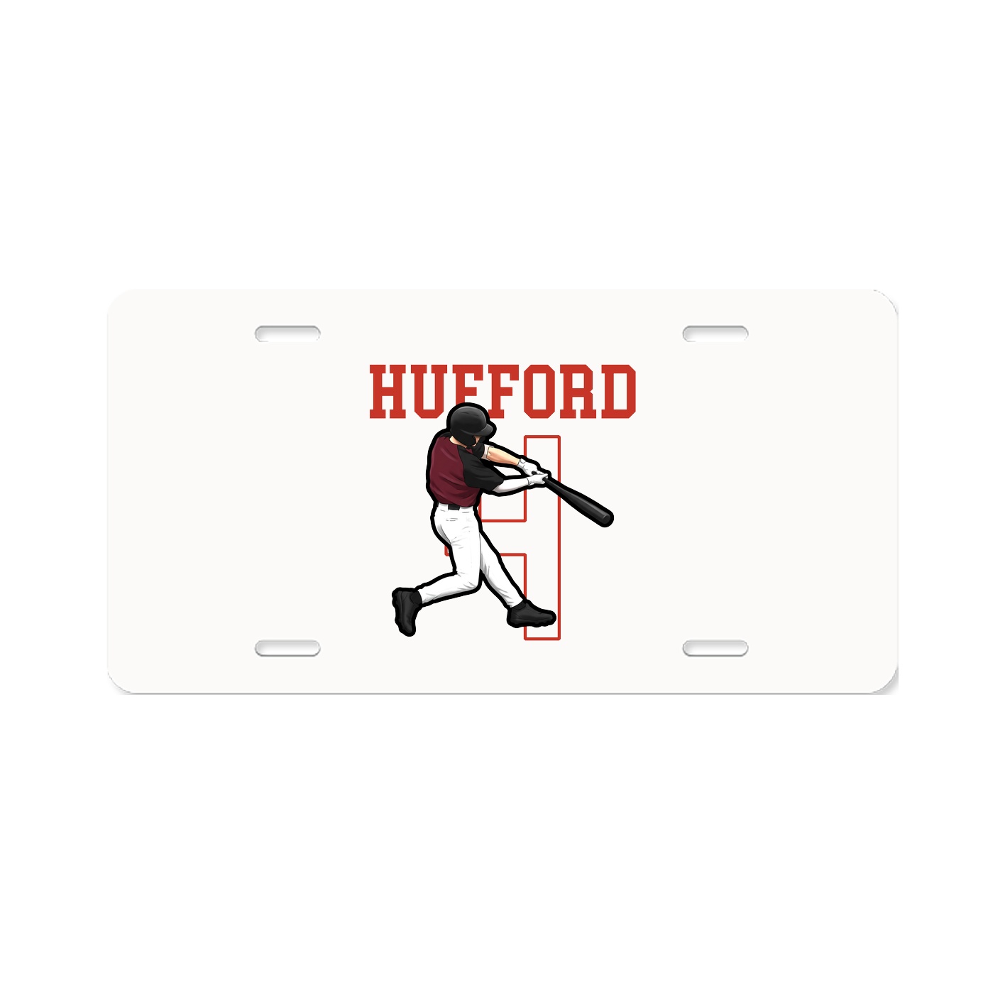 Aluminum License Plate